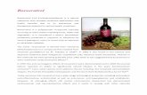 Resveratrol - Dr Rath Research - Home - Dr. Rath Research · PDF file · 2016-12-13In 1997 the anti-carcinogenic effects of resveratrol were demonstrated and in 2003 the journal ...