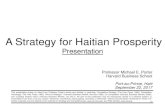 A Strategy for Haitian Prosperity - Harvard Business School Files/20170922-A-Strategy-for... · A Strategy for Haitian Prosperity ... Guatemala Guyana Honduras Haiti Jamaica Kenya