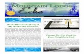 The December/January 2018 Mountain Lodge ... respond by: Ad Proof Proofing Instructions 3OHDVH FDUHIXOO\ UHYLHZ \RXU DG IRU HUURUV SD\LQJ SDUWLFXODUFRQWDFW LQIRUPDWLRQ SKRQH DWWHQWLRQ