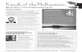 Friends of thePhilharmonic - Brighton Philharmonic · PDF fileorchestral music was attending free BPO concerts as a 15 year old under the ... Clarinet Concerto, mendelssohn Piano Concerto