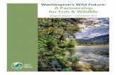 Washington’s Wild Future: A Partnership for Fish & Wildlife · PDF fileMost of the emails were generated through single- ... disabled hunters to legalizing hound ... regulations