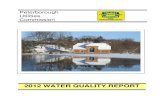 2012 WATER QUALITY REPORT - Peterborough UtilitiesWater+Quality+Report.pdf · PETERBOROUGH UTILITIES COMMISSION 2012 Water Quality Report F:\wtp\common\Annual Water Quality Report\2012