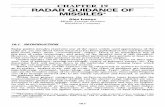 CHAPTER 19 · PDF fileCHAPTER 19 RADAR GUIDANCE OF MISSILES* Alex Ivanov Missile Systems Division Raytheon Company 19.1 INTRODUCTION ... tracking radar (or, in early systems,