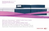 Xerox Nuvera Production System Xerox Nuvera Perfecting ... · PDF filePerfecting Production System Overview ... entire print run is complete. The device’s ... high-quality printing