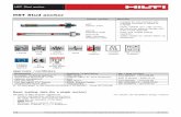 HST Stud anchor - Home - Hilti United Kingdom Stud anchor These pages are part of the Anchor Fastening Technology Manual issue September 2014 09 / 201 4 150 Materials Mechanical properties