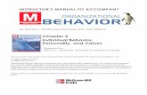 INSTRUCTOR’S MANUAL TO ACCOMPANY MBEHAVIOR ORGANIZATIONALtestbankcollege.eu/sample/Solution-Manual-M-1st-Edition-McShane.pdf · INSTRUCTOR’S MANUAL TO ... (Please%contact%your%McGrawHill/Irwin%representative%to%1ind%out%how%instructors%can
