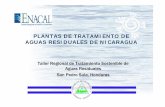 PLANTAS DE TRATAMIENTO DE AGUAS RESIDUALES DE …biblioteca.enacal.com.ni/.../pdf/Saneamiento_Planta_Tratamiento.pdf · plantas de tratamiento de aguas residuales en nicaragua. epartamento