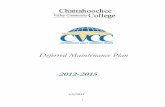 Deferred Maintenance Plan - CVCC | SACSCOC Sitesacs.cv.edu/docs/Resource Documents/Numerical Resource List/CS3.1… · 3 Introduction The CVCC Deferred Maintenance Plan is an assessment