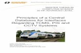 Principles of a Central Database for Interfaces Regarding ... · PDF fileMASTER THESIS IN COMPUTER SCIENCE ... Principles of a Central Database for Interfaces Regarding TCMS, PIS and