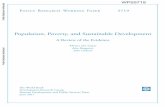 Population, Poverty, and Sustainable Developmentdocuments.worldbank.org/curated/en/... · Population, Poverty, and Sustainable Development. ... This paper is a product of the Human