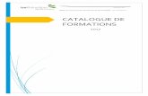 CATALOGUE DE FORMATIONS 2017 ISO - · PDF fileLa sécurité des réseaux 2 - LES RESEAUX ... Évolution des technologies de transport des opérateurs : SONAT et SDH ... La sécurité