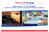 METAL SYSTEMS SECTOR APPLICATION GUIDE - … METAL SYSTEMS SECTOR APPLICATION GUIDE CI/SfB ... is a comprehensive choice of metal profiles and components which form ... SRL Report
