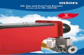 The warm way Oil, Gas and Dual Fuel Burners · PDF file1 Oilon oil, gas, and dual fuel burners are fully automatic, safe, and reliable. The fundamentals of the design and manufacturing