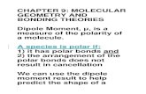 CHAPTER 9: MOLECULAR GEOMETRY AND …chemistry.cua.edu/res/docs/gbrewer/chap9.pdfoverlapping orbitals (atomic or hybrid) ... -VBT, Valence bonding theory, ... MOLECULAR GEOMETRY AND