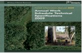 FIM Annual Work Schedule Technical Specifications · PDF fileFIM Annual Work Schedule Technical Specifications 5 ... A1.4.8 CONTROL1 and ... The planning of water crossings will occur