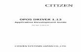 OPOS DRIVER 1 - CITIZEN SYSTEMS Added description for NV graphics at the SetBitmap method. ... CITIZEN OPOS Driver Registry Structure ... - Terms and structure of ActiveX control and
