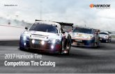 Competition Tire Catalog - MK- · PDF fileCompetition Tire Catalog. Hankooktire Competition Catalog 2 3 7 10 14 16 26 34 42 52 58 64 ... sports events undoubtedly reveals Hankook Tire’s