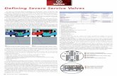 Valves - CGIS · PDF filethe isolation and control valves. All valve design functions require basic informa- ... • SIL Rated Service ... • Fire Isolation Valves