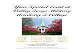 Your Special Event at Valley Forge Military Academy & … Special Event at Valley Forge Military Academy & College Information on The Chapel of St. Cornelius the Centurion Eisenhower