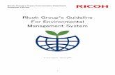 Ricoh Group s Guideline For Environmental Management · PDF fileRicoh Group’s Guideline For Environmental Management System ... Ricoh Group’s Guideline For Environmental Management