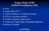 Yapay Zeka (YZ) - compe.hku.edu.trcompe.hku.edu.tr/Dosyalar/14112015161123-.pdf · ALVINN (Autonomous Land Vehicle in a Neural Network), insanların sürüşünü izleyerek taşıtları