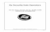 Hy-Security Gate Operators - All Gate Operator Manuals Notes also see illustration on next page: • Hy-Security gate operators are designed for vehicular traffic; not pedestrians.