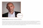 James Brown Partner, Simon Kucher - · PDF fileJames Brown Partner, Simon Kucher James leads the Consumer Goods and Retail practice for Simon-Kucher in the UK. He specializes in commercial