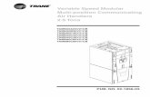 Trane Product Data - Variable Speed Modular Multi-position ... · PDF filePUB. NO. 22-1856-03 Variable Speed Modular Multi-position Communicating Air Handlers 2-5 Tons TAM8A0A24V21CB