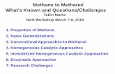 Methane to Methanol What’s Known and …dels.nas.edu/resources/static-assets/bcst/miscellaneous/Catalysis/...What’s Known and Questions/Challenges . Tobin Marks ... Potential energy