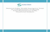 National Public Health Emergency Team on …health.gov.ie/wp-content/uploads/2017/12/NPHET-on-CPE-Situational... · on Carbapenemase Producing Enterobacteriaceae (CPE) Situational