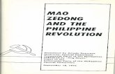 "Mao Zedong and the Philippine Revolution" by … article of comrade Guerrero reþresents still an impor- tant contribution to the defence of Chairman Mao 's figure, ... will shine