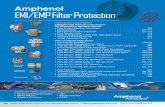 Amphenol EMI/EMP Filter Protection EMI/EMP Filter Protection ... EMI Capabilities For Maximum Design Flexibility Advantages Amphenol offers filter connectors, which can include: