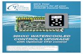 30HXC WATERCOOLED CONTROLS UPGRADE · PDF fileThis brochure describes a standard upgrade package for the 30HXC Chiller. ... The Carrier 30 HXC chiller comes equipped with ... For slide