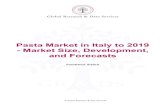 Pasta Market in Italy to 2019 - Market Size, Development ... · PDF filePasta Market in Italy to 2019 - Market Size, Development, and Forecasts Published: ... global industry ... analysts;