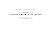 ATTACHMENT F Consumer Education and Outreach - · PDF file · 2007-02-092007-02-09 · ATTACHMENT F Consumer Education and Outreach ... ELIGIBLE PROJECTS/SCOPE OF WORK 4 ... energy