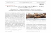 Walrus areas of use in the Chukchi Sea during sparse sea ice · PDF fileVol. 468: 1–13, 2012 doi: 10.3354/meps10057 Published November 14 INTRODUCTION ... 2Pacific Research Fisheries