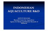 INDONESIAN AQUACULTURE R&D - library.enaca.orglibrary.enaca.org/NACA-Publications/LC-Meeting/RLC/Indonesia.pdf · Developmen Center for Freshwater Aquaculture ... Fish Farming Tech: