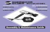 Assembly & Maintenance Guide - Nereid SRB5300, SRB5700... · The procedures in this manual apply to the Sherwood Scuba SRB5900 ... – Sherwood Piston Seat Removal ... Assembly &