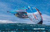 2018 Season - Quatroquatrowindsurfing.com/wp-content/downloads/2018_Quatro_Windsurf... · All model year 2018 Quatro boards use the ... Full Sandwich Flex, Entire hull coverage The