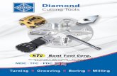 PCD Diamond - Rani Tool Corp.ranitool.com/becker-cat-diamond.pdf · Application ﬁ elds for chip breaker ... this will set new standards in cutting technology with diamond cutting