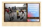 NATIONAL DISASTER RESPONSE PLAN - lga.gov.ph Exchange/OPERATION... · national disaster response plan. outline of presentation ... afp, afprescom, ato, bfp, csos, da, deped, dpwh,