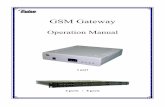 MT-354 & MT-358 user manual - Pulse · PDF fileOperation Manual 1 1. Preface Congratulations! You have selected the remarkable product “ GSM Gateway” by your sharp and intellectual