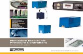 Miniature Electronic Pressure Controllers - Arvi Hitecharvihitech.com/pdf/Pressure Control Technology.pdf ·