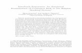 Interbank Exposures: An Empirical Examination of · PDF fileInterbank Exposures: An Empirical Examination of Contagion Risk ... the members of the Research and Analysis Group of the
