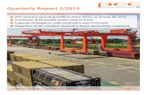 Quarterly Report 2/2015 - pcc-hydro-mk.com plant of PCC Exol SA in Brzeg Dolny with a positive earnings result within our expectation corridor. ... Quarterly Report 2/2015 PCC SE