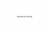 Standard Costing - studyonline.iestudyonline.ie/wp-content/uploads/2016/08/Topic-9-Standard-Costing... · Fixed Overhead Variances Under- or over-absorption of overheads ... •Conclusion