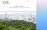 Hong Kong as a Regional Green Finance Hub Finance Report-English.pdf · Hong Kong as a Regional Green Finance Hub ... seminar series. Building a pipeline of green finance ... published