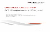 WCDMA UGxx FTP AT Commands  · PDF fileUMTS/HSPA Module Series WCDMA UGxx FTP AT Commands Manual WCDMA_UGxx_FTP_AT_Commands_Manual Confidential / Released 2 / 44