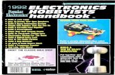 1992 ELECTRON/CS Popular HOBBYISTS handbook · PDF file1992 ELECTRON/CS Popular HOBBYISTS ... the latest issue of the Popular Electronics Hobbyists Handbook, ... every electronics