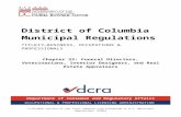 District of Columbia Municipal Regulations · Web viewTitle 17District of Columbia Municipal Regulations Title 17 District of Columbia Municipal Regulations D.C. Municipal Regulations